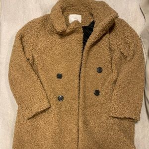 Zara teddy coat